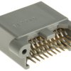 Listwa stykowa PCB 20-pinowe MX34 raster: 2.2 mm Prosty 2-rzędowe JAE Otwór przelotowy W osłonie