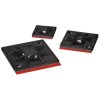 Mounting base, with high-performance adhesive, PA, black, self-adhesive, (L x W x H) 30 x 30 x 4.5 mm, 151-02974