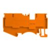 Złączka Szynowa 2,5Mm2 1P 3-Przewodowa Zacisk Push-In Pomarańczowa