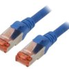Patch cord S/FTP 6 linka Cu LSZH niebieski 5m 27AWG DK-1644-050/B