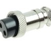 Wtyk CB mikrofonowy 2PIN na kabel