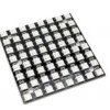 Matryca 8x8 WS2812B na PCB - otwory montażowe