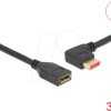 87076 DisplayPort 1.4 extension, 8K @ 60 Hz, 90° left angled, 3 m
