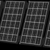 PA0340 Foldable solar panel, 15 W, IP65, 1x USB-A, 1x USB-C