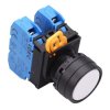 YW1B-M1E20W White 22mm Momentary Push Button Switch 2NO IP65 IDEC