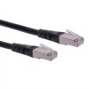 Kabel Ethernet Cat6 długość 1m Z zakończeniem Roline PVC