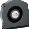DC radial fan, 24 V, 127 x 127 x 25 mm, 64 m³/h, 64 dB, ball bearing, ebm-papst RLF 100-11/14