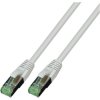 Patch cable, GRS compliant 10Gbits 500MHz, RJ45 plug, straight to RJ45 plug, straight, Cat 6A, S/FTP, TPE, 2 m, gray, 1822-2,0M-