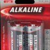 1513-0000 Red, alkaline battery, C (Baby), 2 pcs.