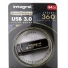 Szyfrowanie programowe pamięci flash 64 GB AES-256 USB 3.0 197 Integral Memory SLC 0 °C 0 °C