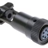 Złącze wielostykowe przemysłowe 6-pinowe Miniaturowe Montaż na kablu Wtyczka ITT Cannon