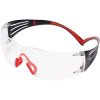 3M SF401SGAF-RED Safety Glasses Anti-Fog Coating Red Grey