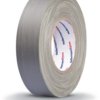 Fabric tape, 50 x 0.31 mm, cotton, gray, 50 m, 712-00906