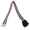 Złącze - gniazdo USB TYP-C 6 pin z zatrzaskiem