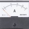 Analogowy wskaźnik panelowy VOLTCRAFT AM-70X60/25A