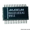 MAX211EEAI RS-232 Quad Transceivers SMD-SSOP28 MAXIM