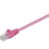 Kabel Patchcord CAT 5e U/UTP RJ45/RJ45 0,5m purpurowy