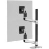 Ergotron 45-549-026 LX Dual Stacking Arm, Tall Pole Desk Monitor Mount Aluminum