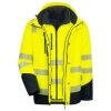 Veste multifonction HV jaune / bleu