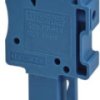 Plug, push-in connection, 0.2-6.0 mm², 1 pole, 32 A, 8 kV, blue, 3212077