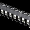 31101110 10-pin terminal strip, spacing 5.08