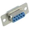 9-Way D Connector Socket Solder Lug