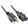 LINDY 30338 Current Cable [1x USA plug - 1x IEC C13 socket ] 2.00 m Black