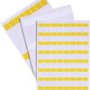 LAPP 83256146 Etykieta kablowa Fleximark 25 x 25.40 mm Kolor pola etykiety: żółty Ilość etykiet: 24