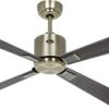 CasaFan ECO NEO III 132 MA-NB/KI WiFi Flügel Nussbaum/Kirsche Wentylator sufitowy 27 W (Ø x W) 132 cm x 360 mm mosiądz a