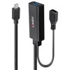 LINDY 43344 2 Port USB 3.2 Gen 1 Type C Hub 5Gbps Black