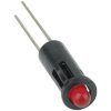 Mentor 2694.8023 LED Indicator Light Red 2.25V 20mA Snap-Fit Socket