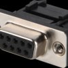 114-09-2-10-10-60 D-SUB socket, 9-pin, for IDC ribbon cable