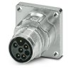 Złącze wielostykowe przemysłowe 6-pinowe M17 Montaż przedni Wtyczka Phoenix Contact