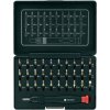 Toolcraft 809204 Micro Bit Set Including Ratchet Handle 31 Piece