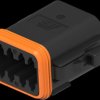 Socket housing, 8 pole, for DEUTSCH DT series, DT06-08SA-CE10
