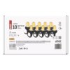 Łańcuch Party 10X 10 Led Przeźroczyste 4,5M Vintage P44 Dcpv01