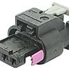 Złącze samochodowe 3-pinowe TE Connectivity -rzędowe Żeński MCON 1.2 Wciskane Obudowa złącza samochodowego