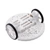 Romi Chassis Kit - 2-kołowe podwozie robota - białe - Pololu 3509