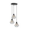 Lampa Wisząca Loftowa 3X E27 Foskal Black