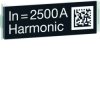 ACB HW+ Wtyczka znamionowa wyłącznika 2500A Harmonic HWW691H