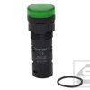 Kontrolka AD16-16E/G-24VAC/DC;16mm; zielona;podśw.LED 24V;IP40;ONPOW