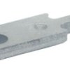 Faston plug, 2.8 x 0.8 mm, L 10.5 mm, uninsulated, angled, 2010