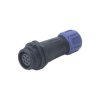 Weipu SP1311S4I SP13 Bullet Connector Socket Straight 4 Pins UV Resistant