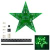 Gwiazda LED pulsujące światło ZIELONE DIY KIT