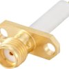 Złącze jack SMA Montaż na panelu Żeński 50Ω Lutowane