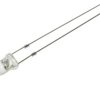 DIODA LED- 3mm BIAŁA ZIMNA CLEAR (5 szt) /515