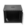 Szafa krosowa wisząca niedzielona 19 cali DIGITUS 9U 600x501x450mm czarna DN-W19 09U/450/B