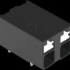 2086-3202 THR PCB terminal block, push-button, 1.5 mm², 2-pin