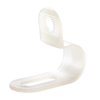 Cable clamp, max. bundle Ø 14.3 mm, PA, transparent, (L x W) 40 x 13 mm, BYB-5-12H0026, package with 100 pieces