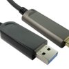 Kabel USB Złącze A USB A Złącze B USB C dł. 5m Przewód USB USB 3.1 kolor: Czarny